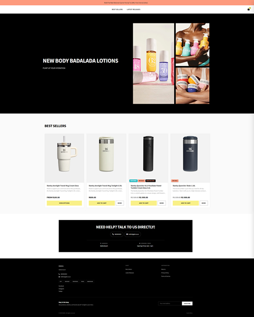 Parade eCommerce Template