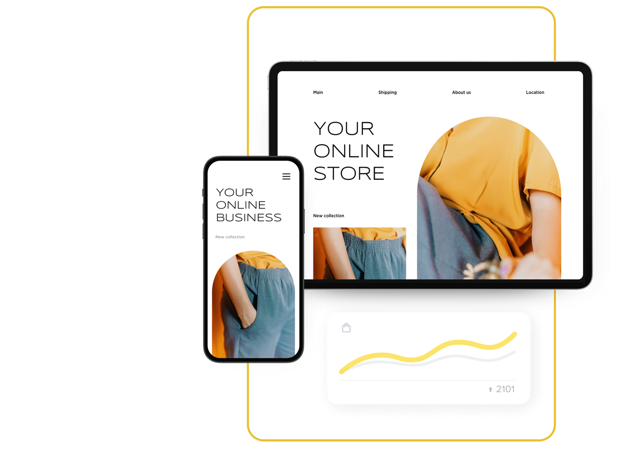 Your online store is just a few clicks away